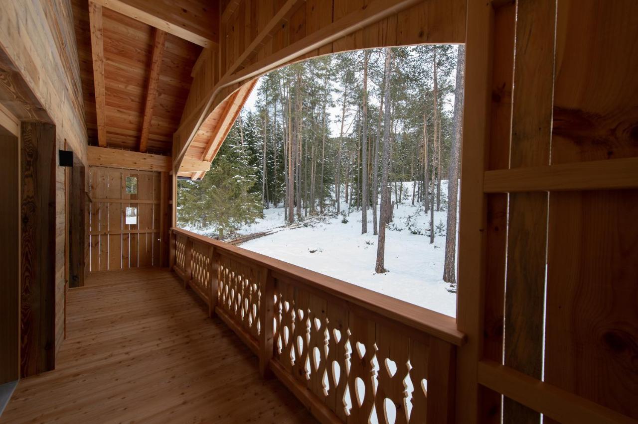 Les Ciases Chalets Dolomites Apt 3 Al Plan di Mareo Buitenkant foto