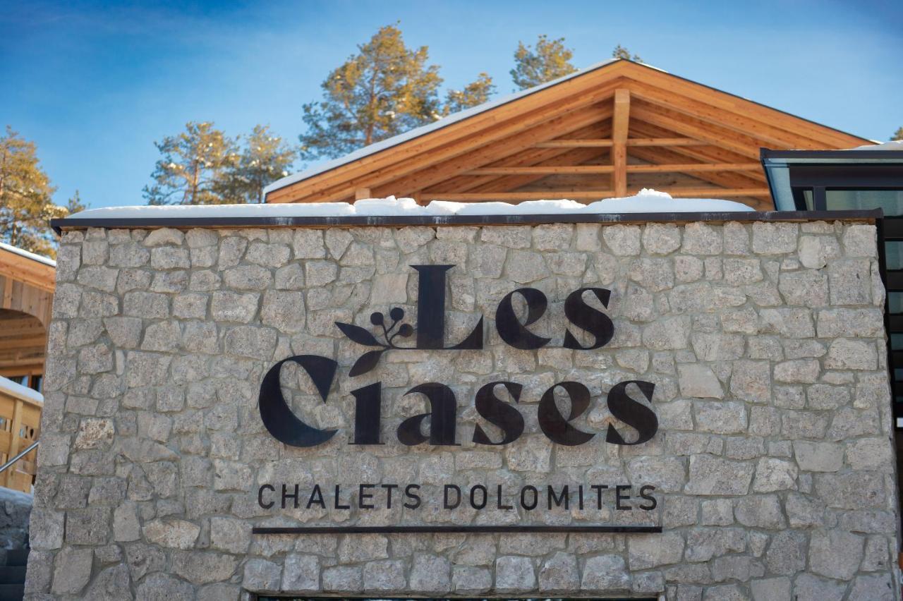 Les Ciases Chalets Dolomites Apt 3 Al Plan di Mareo Buitenkant foto
