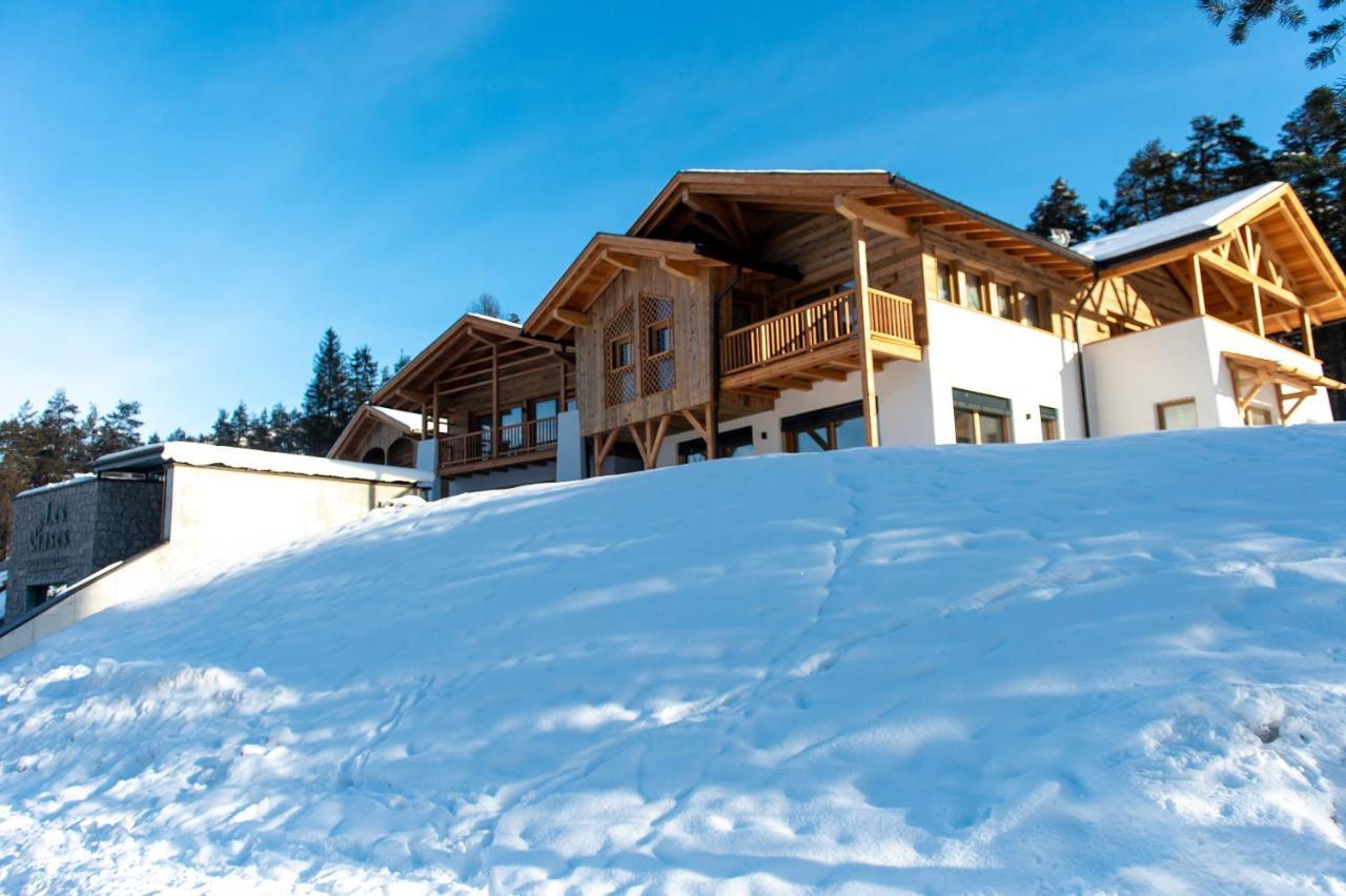 Les Ciases Chalets Dolomites Apt 3 Al Plan di Mareo Buitenkant foto