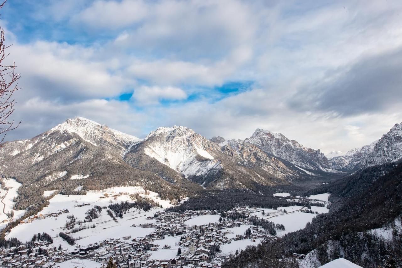Les Ciases Chalets Dolomites Apt 3 Al Plan di Mareo Buitenkant foto