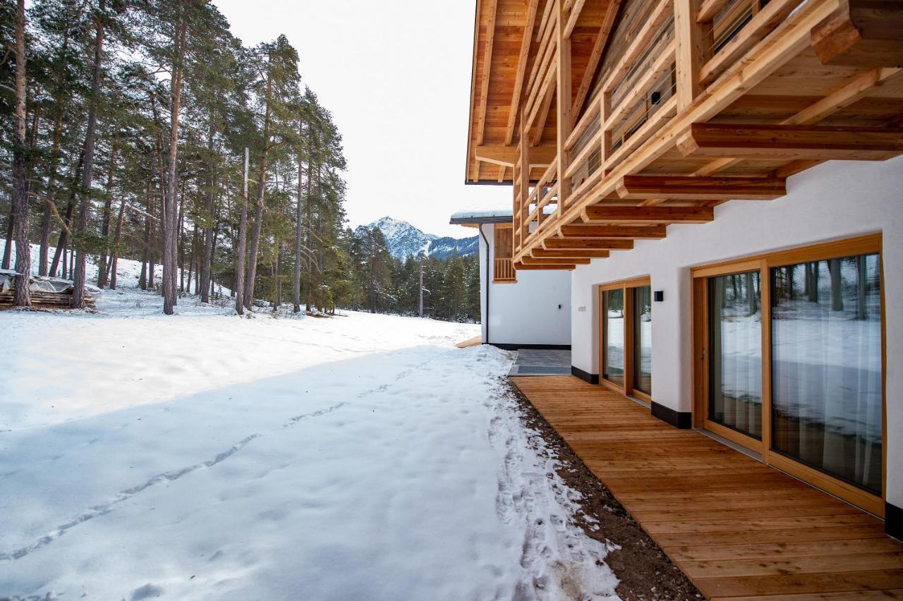 Les Ciases Chalets Dolomites Apt 3 Al Plan di Mareo Buitenkant foto
