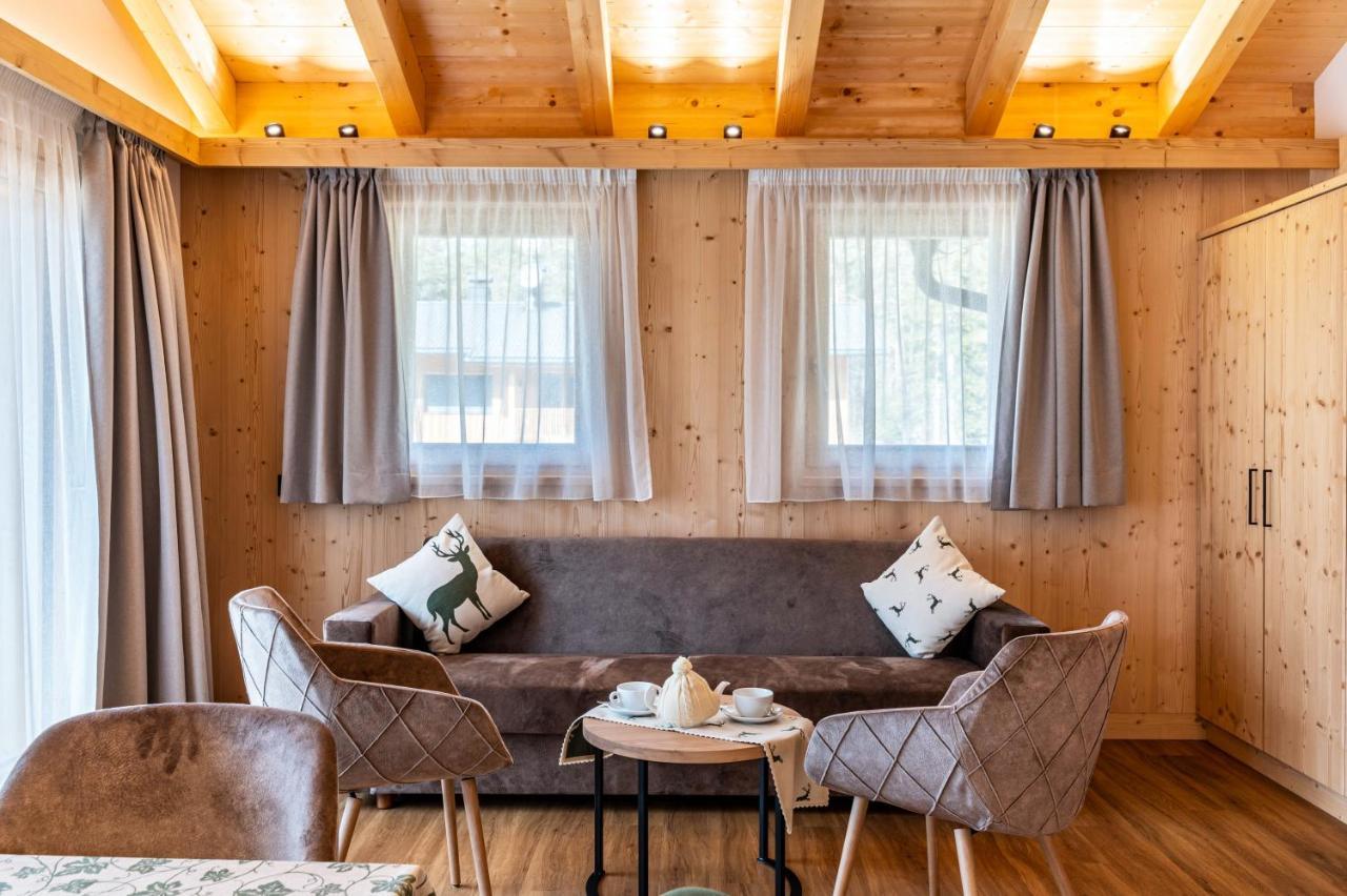 Les Ciases Chalets Dolomites Apt 3 Al Plan di Mareo Buitenkant foto