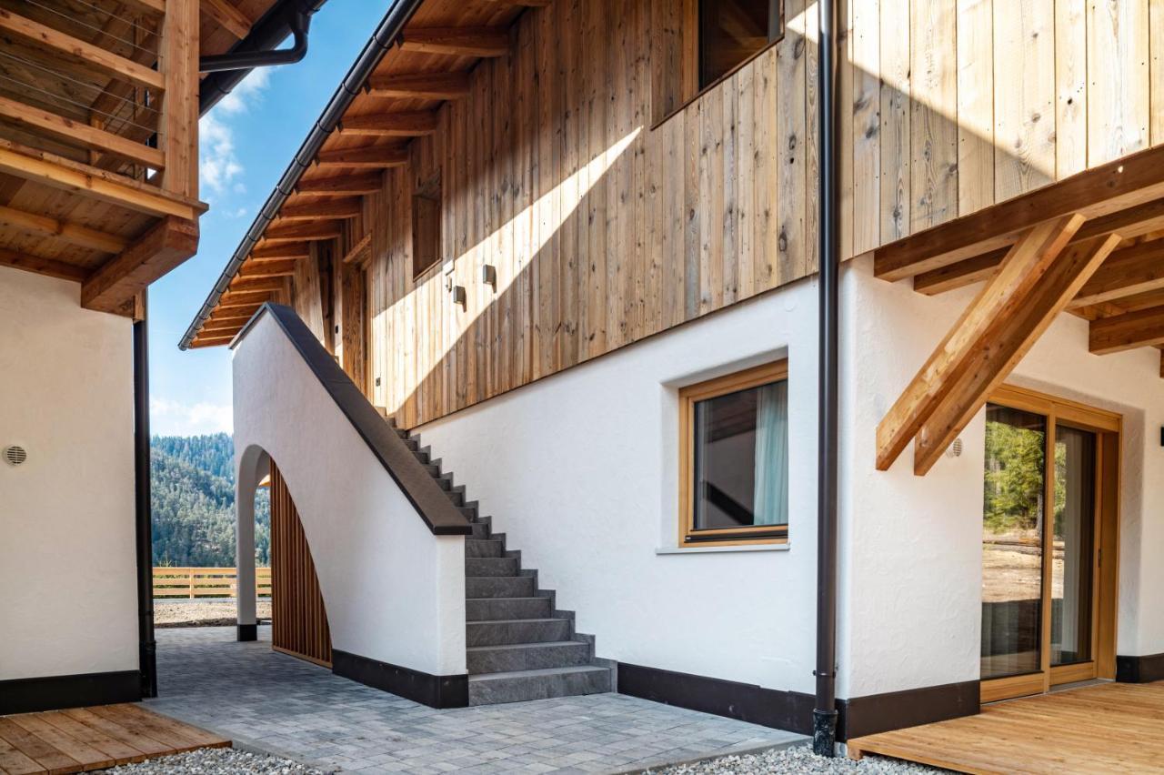 Les Ciases Chalets Dolomites Apt 3 Al Plan di Mareo Buitenkant foto